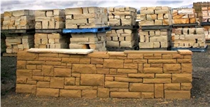 Oatlands Brown Sandstone Walling