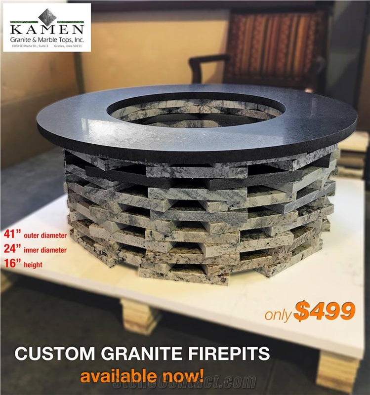 Custom Granite Firepits