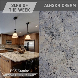 Alaska Cream Granite Slabs