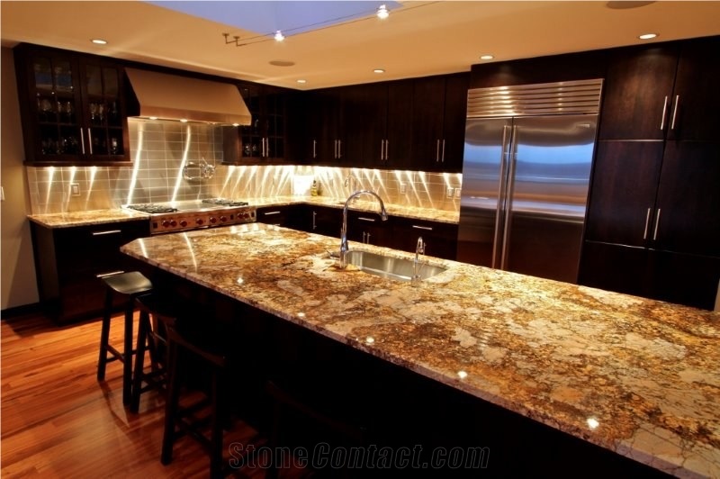 Abrolhos Crocodile Granite Kitchen Countertop