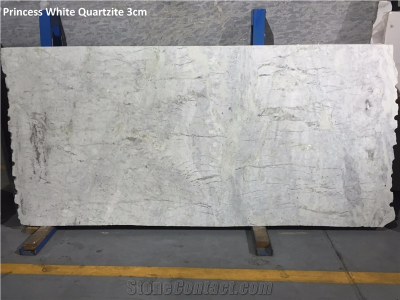 Princess White Quartzite 3cm Slabs