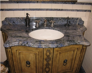 Azul Bahia Granite Bathroom Vanities