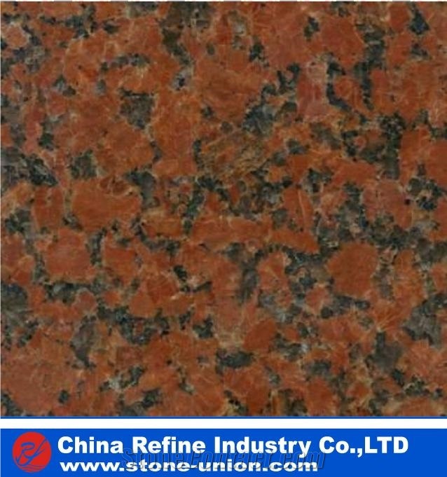 African Red Granite Wall Covering Granite Floor Covering