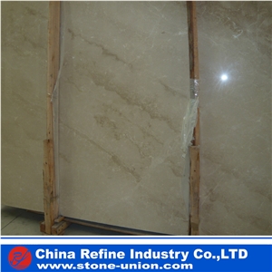 Cappuccino Light Beige Marble Polished Slabs & Tiles for Wall and Floor Cover, Cheap Brown Natural Building Stone Decoration Interior, Hotel, Villa