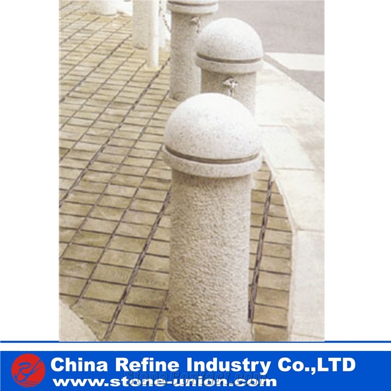 Car Barrier Parking Stone,Parking Curbs for Landscaping Stone,Granite Car Barrier Parking Stone, Grey Granite Parking Stone,Car Parking Bollards