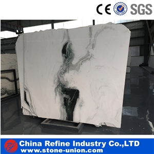 China Panda White Marble Tiles & Slabs, Marble Wall Covering Tiles, Marble Floor Covering Tiles,White Marble Big Slab with Black Veins, Natural Stone