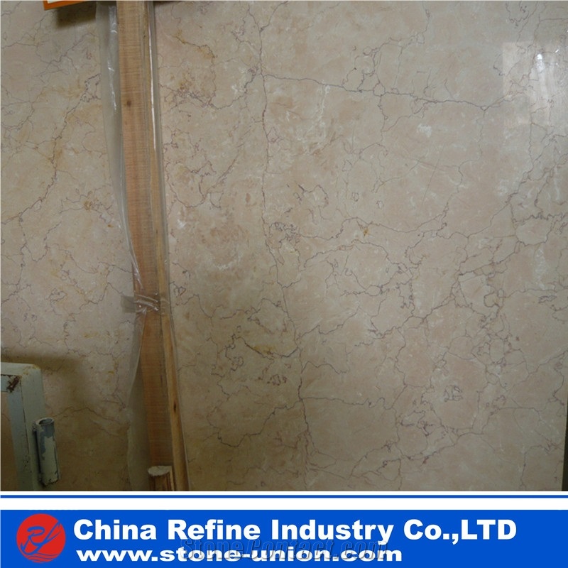 Cream Rose Marble Slabs Tiles China Pink Panel Hotel Floor Cream Rose Marble Slabs Tiles China