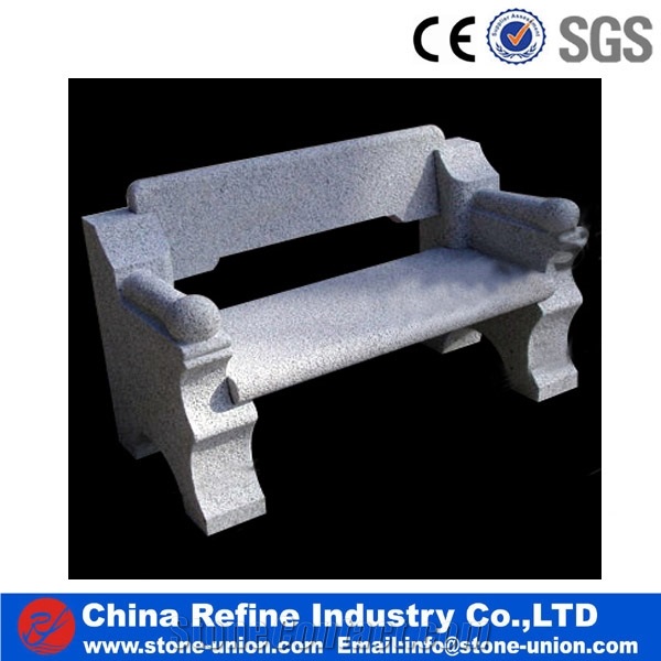 Granite Outdoor Benches Luoyuan Violet Granite Park Benches Luoyuan Red Granite Exterior Furniture Patio Bench for Outdoor Decorations, Bench & Table