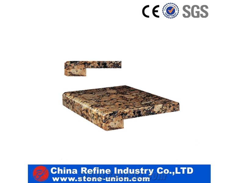 Hot Sale,Own Factory Direct Sale Cheapest Price High Quality Chinese G687/Peach Red Granite Vanity Tops & Bath Tops,Absolute Black Granite Vanity