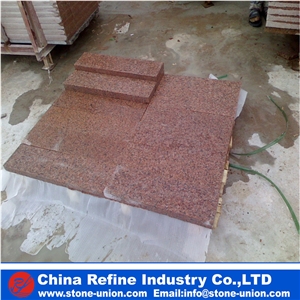 Hot Sale Shandong Red Granite G386, Shidao Red Pink Rose Granite Slabs & Tiles,Red Granite Cut-To-Size for Floor Covering and Wall Cladding
