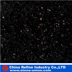 India Nero Black Star Gold Galaxy Granite Polished Slab Floor Tiles, Natural Stone, Wall Cladding Panels, Black Galaxy Granite Tiles & Slabs