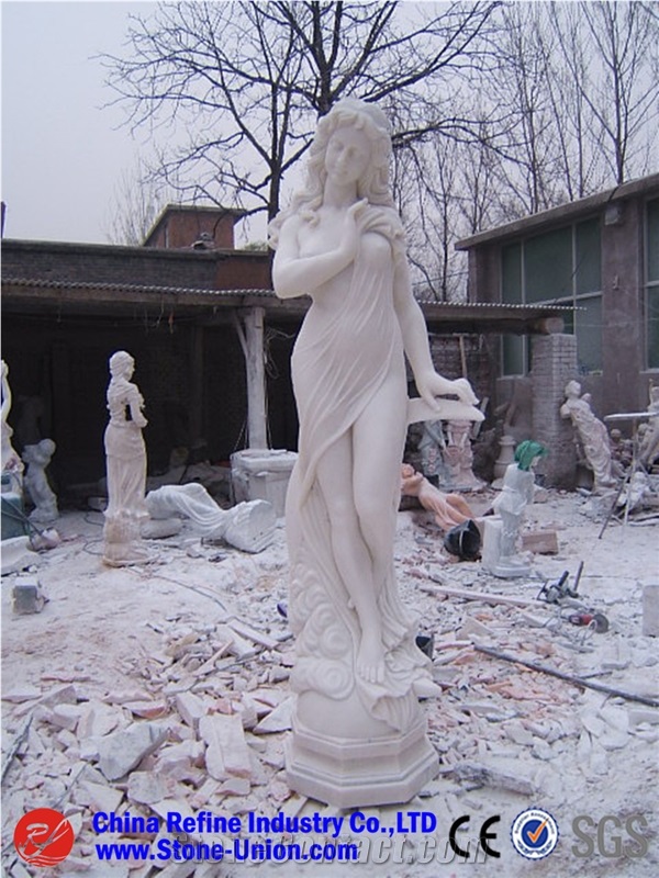 Natural Han White Marble Sculpture, Human Sculptures, Head Statues, Religious Sculptures, Famous Sculptures & Statues, High Quality Marble Carvings