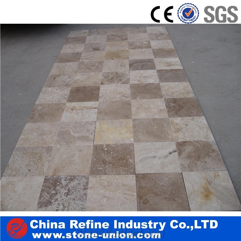 Pattern Classic Beige Travertine Tiles & Versailles Pattern Travertine &China Beige Travertine Stone Flooring &Travertine Wall Tiles& French Pattern