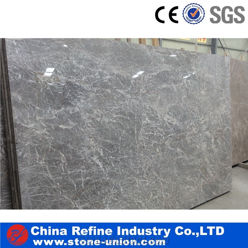 Polished Antic Grey Marble,Colorful Chinese Marble Pattern