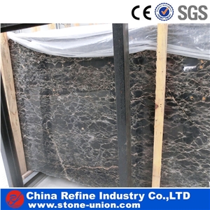 Portoro Marble Slabs & Tiles, Black Marble Polished Flooring Tiles, Walling Tiles,Black & Gold Slabs,Portor Gold Marble Slab & Black Polished Marble