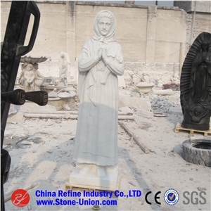 Sculpture Religious Figure Statue, Natural White Marble Sculpture,Statue Church Sculpture White Marble Statue