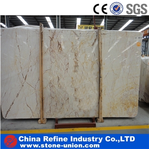 Sofitel Gold Marble Slabs Tiles Polished,Turkey Beige Marble Tile for Villa Wall Cladding Floor Covering , Marble Tiles and Slabs for Decor Flooring
