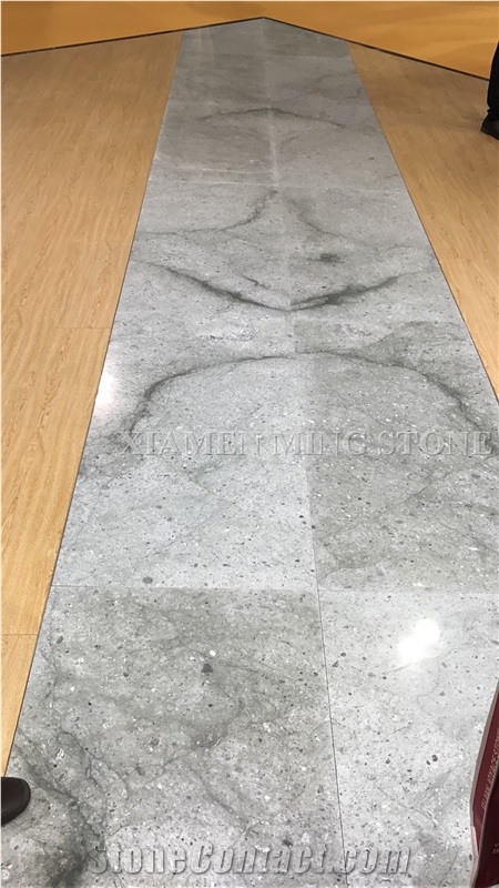 A Quality Polished Galaxy White Granite Slab Tile,Machine Cut Panel Bookmatch for Floor Covering Pattern,Interior Walling Pattern Tile