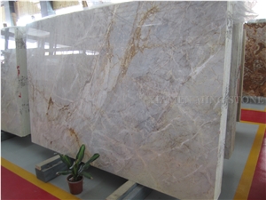 Amarillo Giallo Siena Yellow Marble Polished Slabs, Machie Cut Walling Tiles,Hotel Lobby Floor Paving Pattern Project