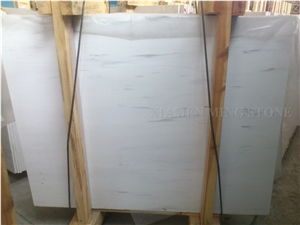 Bianco Dolomite Marble Slab,Turkey White Marble Tile Machine Cut Panel for Walling,Hotel Bathroom Flooring Pattern