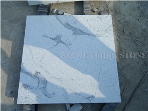Bush Hammered Viscont White Juparana Granite Grey Vein Viskont Slabs Panel Tile,Shanshui White Granite Wall Cladding,Floor Paving