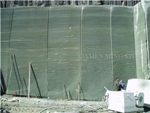 China Green Spray Wave Granite Tiles Villa Wall Cladding Panel,Verde Juparana Polished Exterior Floor Covering