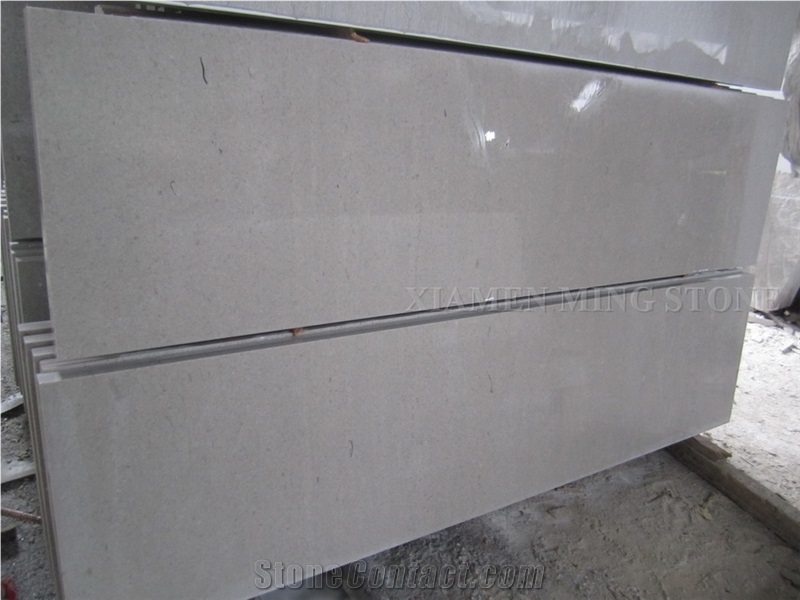 Cinderella Lady Grey Marble Stepping Stairs, China Grey Marble Floor Covering Staircases Interior Stone Honed Steps