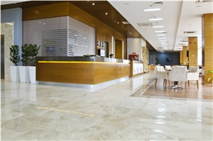 Diana Royal Beige Marble Tile Interior Villa Floor Covering,Cream Impero Reale Marble Panel for Hotel Lobby