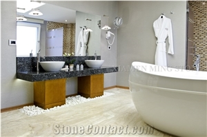 Diana Royal Beige Marble Tile Interior Villa Floor Stepping Cover,Cream Impero Reale Marble Panel for Hotel Bathroom Floor Design