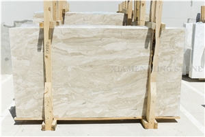 Diana Royal Beige Marble Tile Interior Villa Floor Stepping Cover,Cream Impero Reale Marble Panel for Hotel Bathroom Flooring Pattern