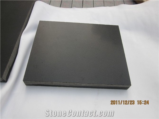 Free Sample Mongolia Black Basalt Machine Cutting Panel Tiles Pattern,China Absolute Black Lave Stone Andesite Floor Stepping Exterior Decor