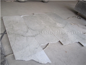 Galaxy White Granite Slab Tile,Machine Cut Panel Bookmatch for Floor Covering Pattern,Interior Walling Pattern Tile