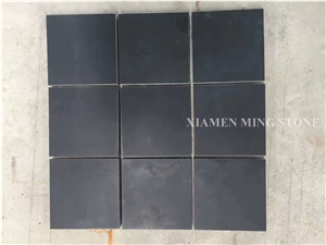 Honed Pure Ink Black Marble Slabs Tile Cut to Size Interior Building Material,Royal Nero Marble Floor French Pattern