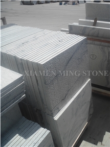 Imperial White Chinese Viscont White Granite Slabs Tiles, China Shanshui White Granite Walling