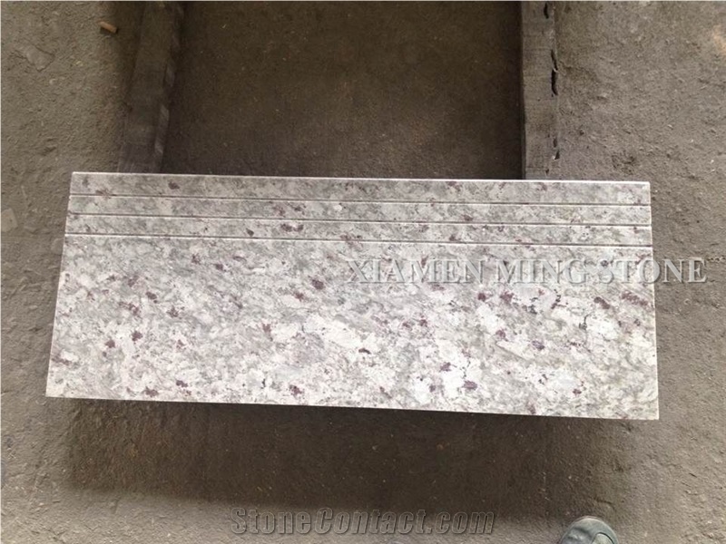 Indian White Galaxy Bianco Platinum White Granite Slabs Polished Panel for Countertops Wall Cladding Floor Covering Pattern Interior Stone