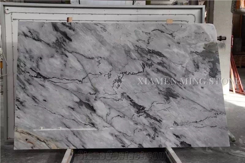 New Milas New York Marble Slab Tile,Lanscaping Marble Machine Cut Panel for Hotel Floor Covering,Wall Cladding Pattern for Interior Project
