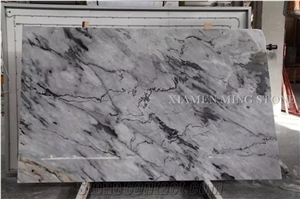 New Milas New York Marble Slab Tile,Lanscaping Marble Machine Cut Panel for Hotel Floor Covering,Wall Cladding Pattern, Interior Reception Countertop