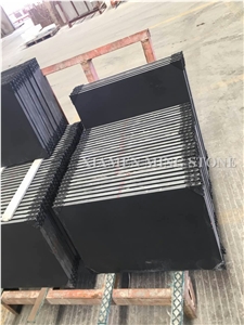 Order Show Honed Royal King Black Marble Slabs Tile Panel Interior Floor Covering Material,Absolute Pure Nero Ink Marble Slabs in Stock