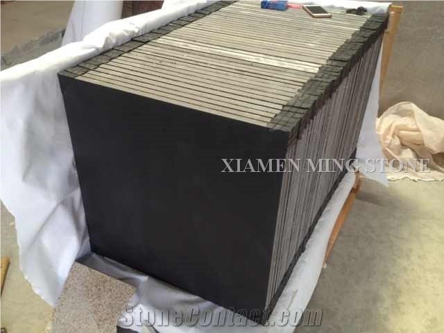 Order Show Honed Royal King Black Marble Slabs Tile Panel Interior Floor Covering Material,Absolute Pure Nero Ink Marble Slabs in Stock