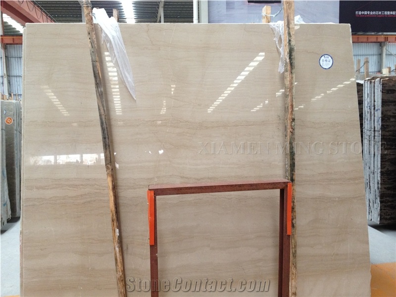 Serpentino Beige Marble Polished Slab,Cream Turkey Wooden Vein Marble Machine Cut Panel Tile for Interior Floor Covering,Wall Cladding Pattern