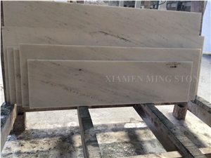 Sivec Bianco White Marble Staircase Interior Stone for Hotel Floor Stepping,Stairs,Riser
