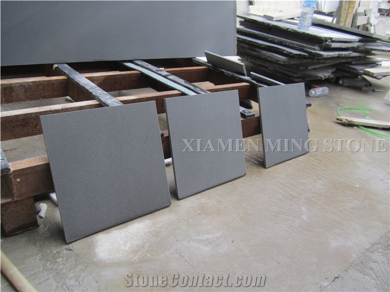 Superior Honed China Imperial Grey Quartzite Slabs Tiles Cut to Size,Pure Gray Stone Panel Wall Tile,Swimming Pool Surround Floor Covering