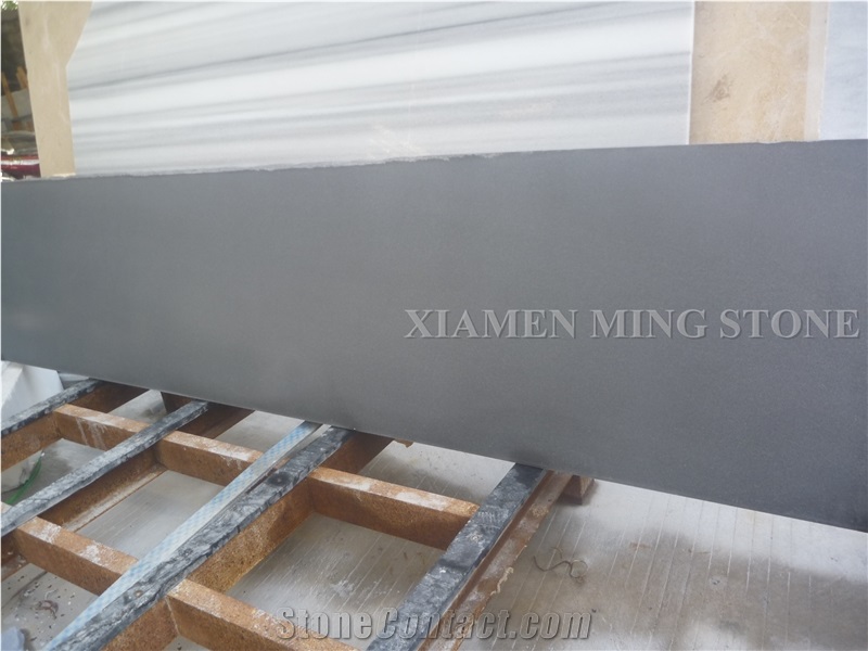 Superior Honed China Imperial Grey Quartzite Slabs Tiles Hotel Lobby,Pure Gray Stone Panel Wall Tile,Swimming Pool Surround Floor Covering