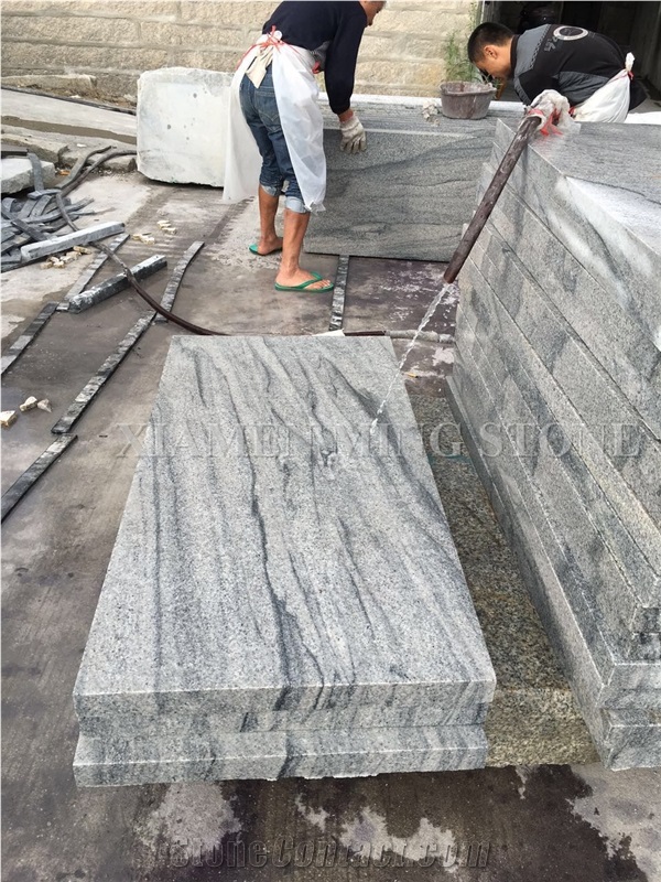 Tibet Viscont White Granite Block Quarry Owner,China Viscont White Blocks & Quarry