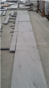 Viscont Landscaping White Granite Machine Cut Cube Stone Pavers,Exterior Stone Walkway Paving, Garden Stepping Pavements
