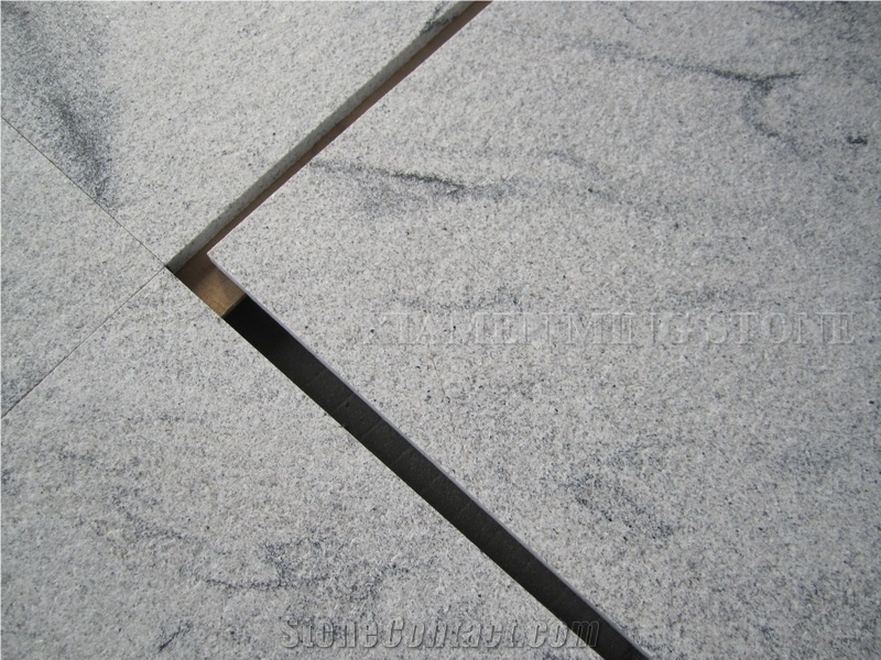 Viscont White Granite Tiles Polished,Juparana Grey Vein Viskont Panel for Swimming Pool Surround,Shanshui White Granite Tiles Floor Deck Paving