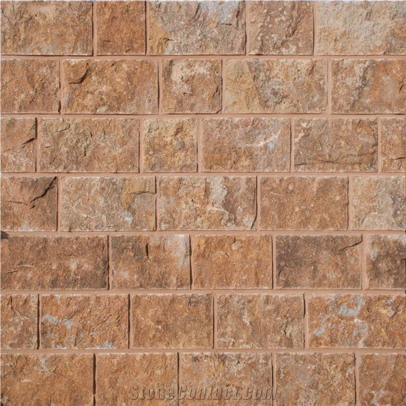 Terra Coral Splitface 15xflx3 Cm, Outdoor Stone, Walling Stone
