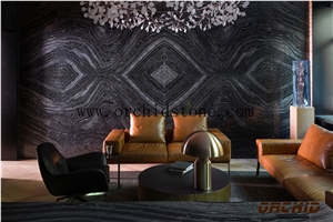 Ancient Wooden Marble Slabs,Black Wooden Marble Flooring Tiles,Wall Cladding,Black Antique Marble Slabs