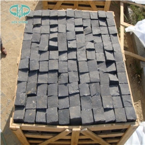 Chinese Black Cube Stone for the Paving