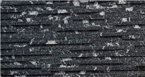 Black Quartize Wall Panel, Cultured Stone Wall Covering Tiles